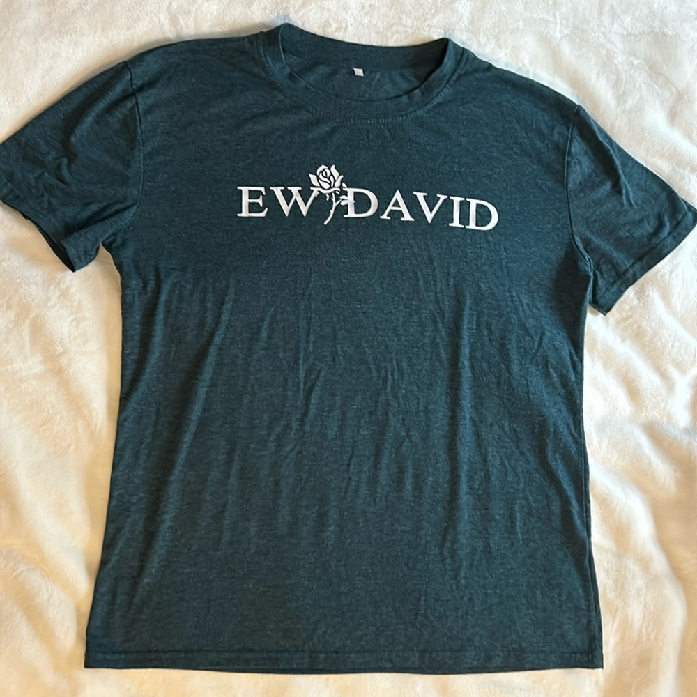 Women’s Large Teal Schitt’s Creek T Shirt